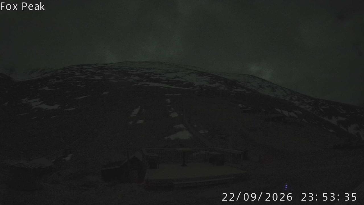 Fox Peak Learners / Meadow Shirtfront snow cam captured at 22 September 2026 at 11:53 pm NZST