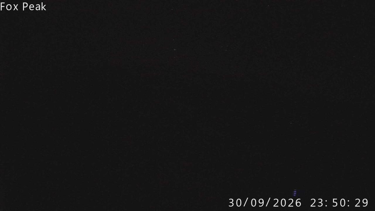 Fox Peak Learners / Meadow Shirtfront snow cam captured at 30 September 2026 at 11:55 pm NZDT