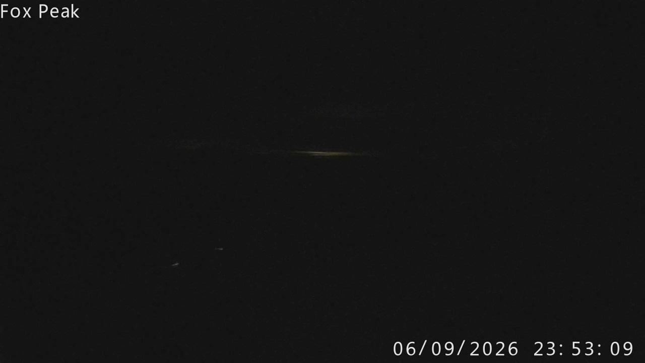 Fox Peak Tasman Tow Shed snow cam captured at 6 September 2026 at 11:57 pm NZST