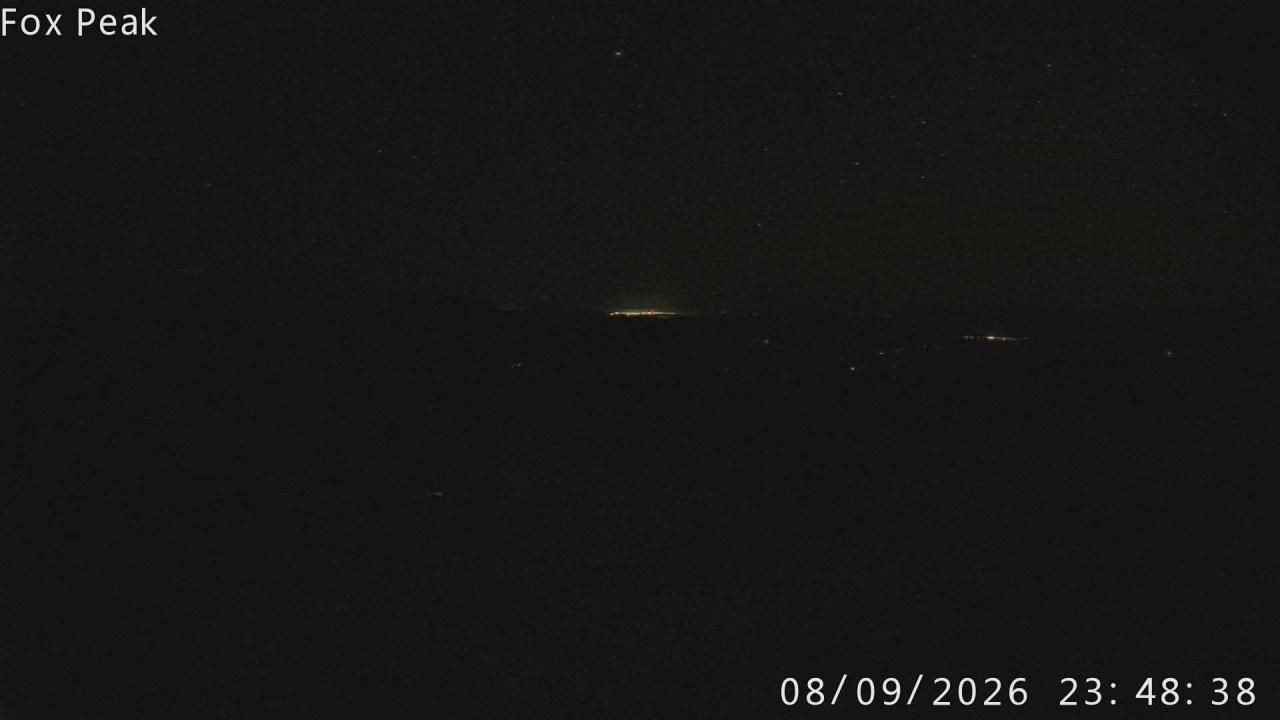 Fox Peak Tasman Tow Shed snow cam captured at 8 September 2026 at 11:54 pm NZST