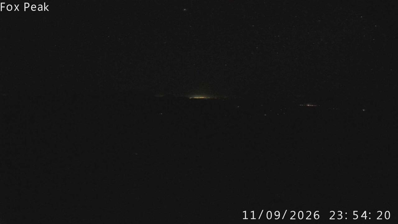 Fox Peak Tasman Tow Shed snow cam captured at 11 September 2026 at 11:55 pm NZST