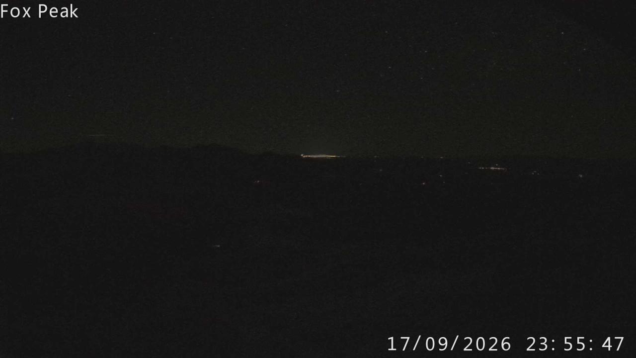 Fox Peak Tasman Tow Shed snow cam captured at 17 September 2026 at 11:58 pm NZST