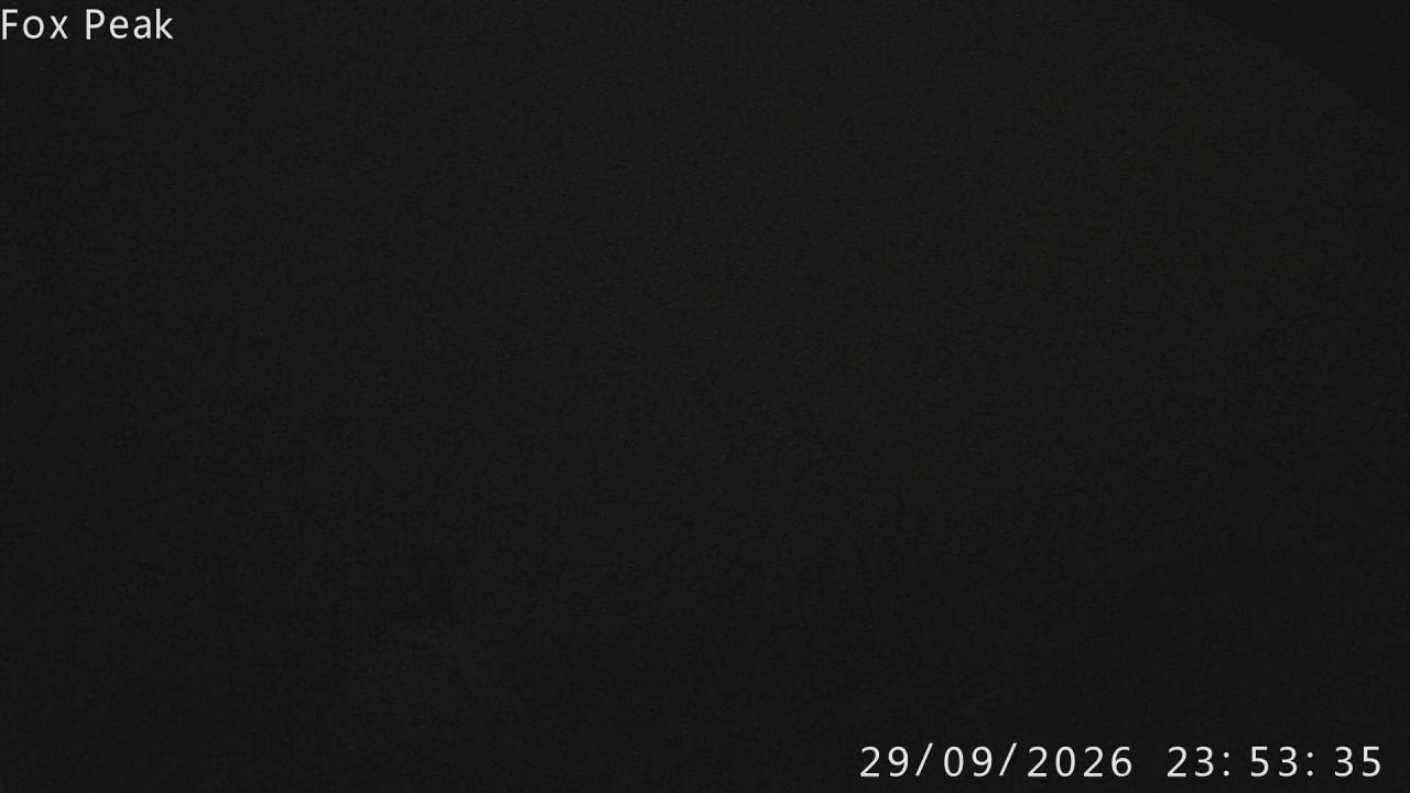Fox Peak Tasman Tow Shed snow cam captured at 29 September 2026 at 11:57 pm NZDT