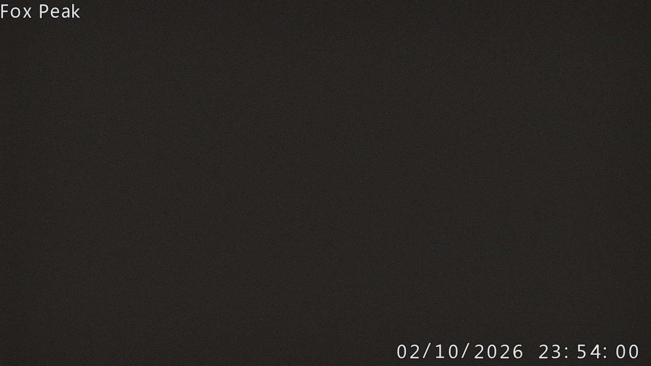 Fox Peak Apex snow cam captured at 2 October 2026 at 11:57 pm NZDT