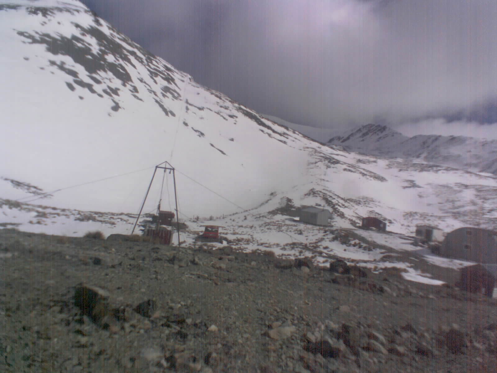 Awakino Main Tow / Field View snow cam captured at 13 September 2026 at 10:48 am NZST