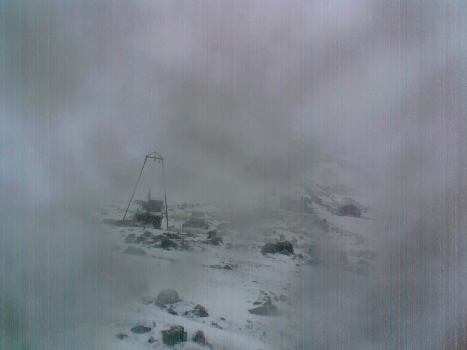 Awakino Main Tow / Field View snow cam captured at 16 September 2026 at 5:50 pm NZST