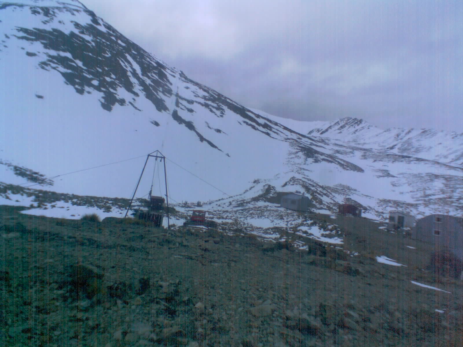 Awakino Main Tow / Field View snow cam captured at 18 September 2026 at 6:01 pm NZST