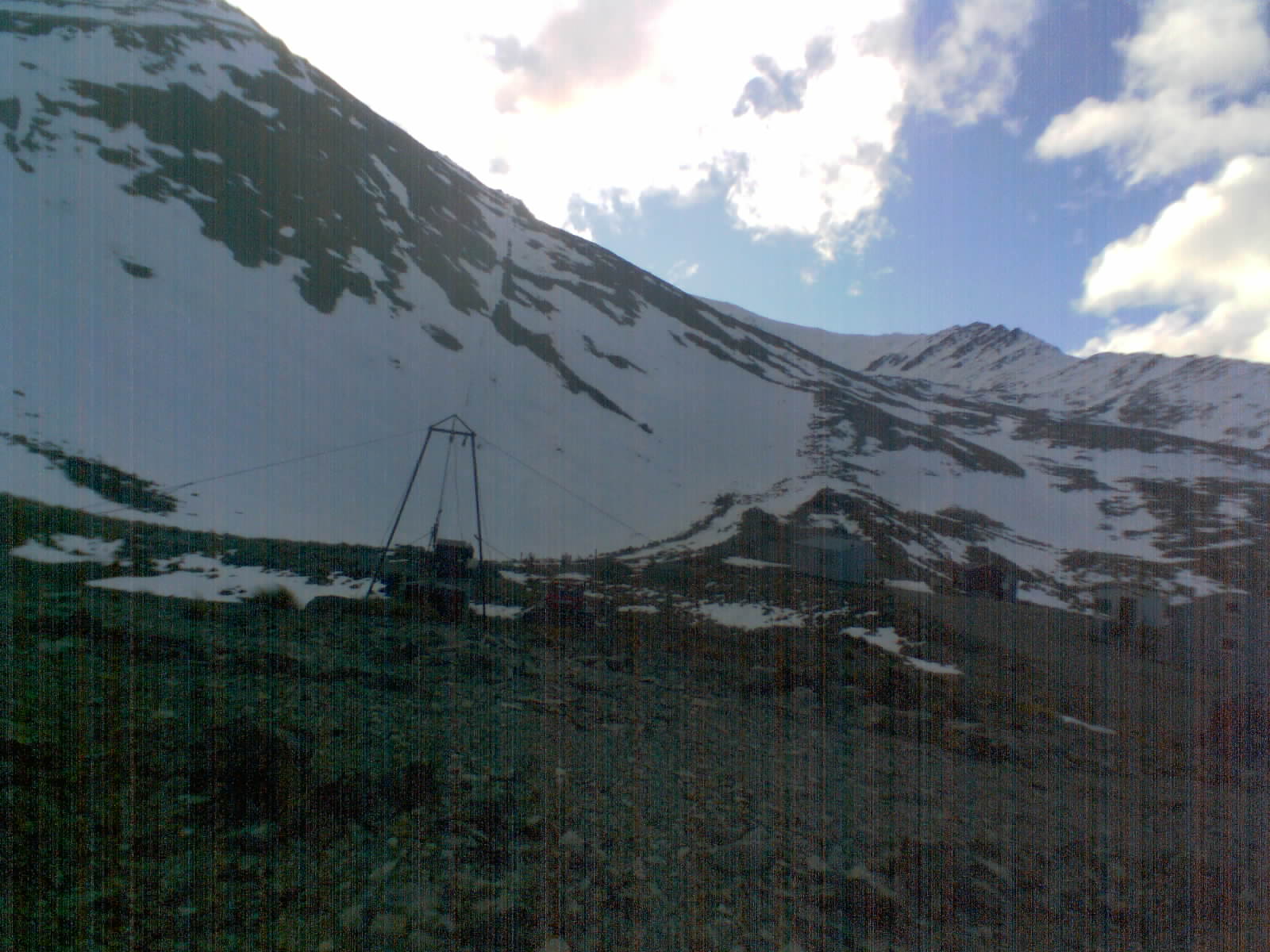Awakino Main Tow / Field View snow cam captured at 19 September 2026 at 6:02 pm NZST