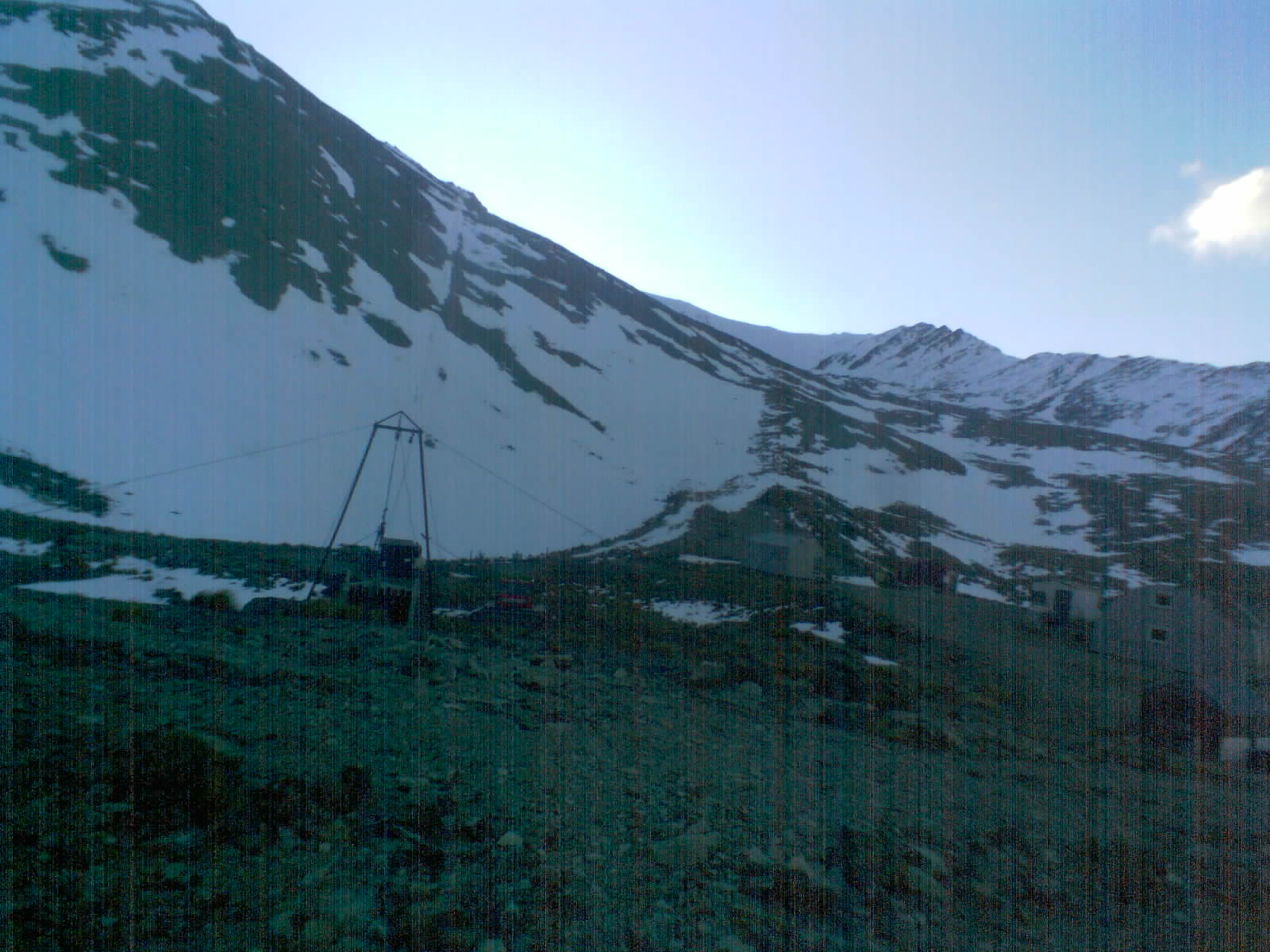Awakino Main Tow / Field View snow cam captured at 21 September 2026 at 6:13 pm NZST