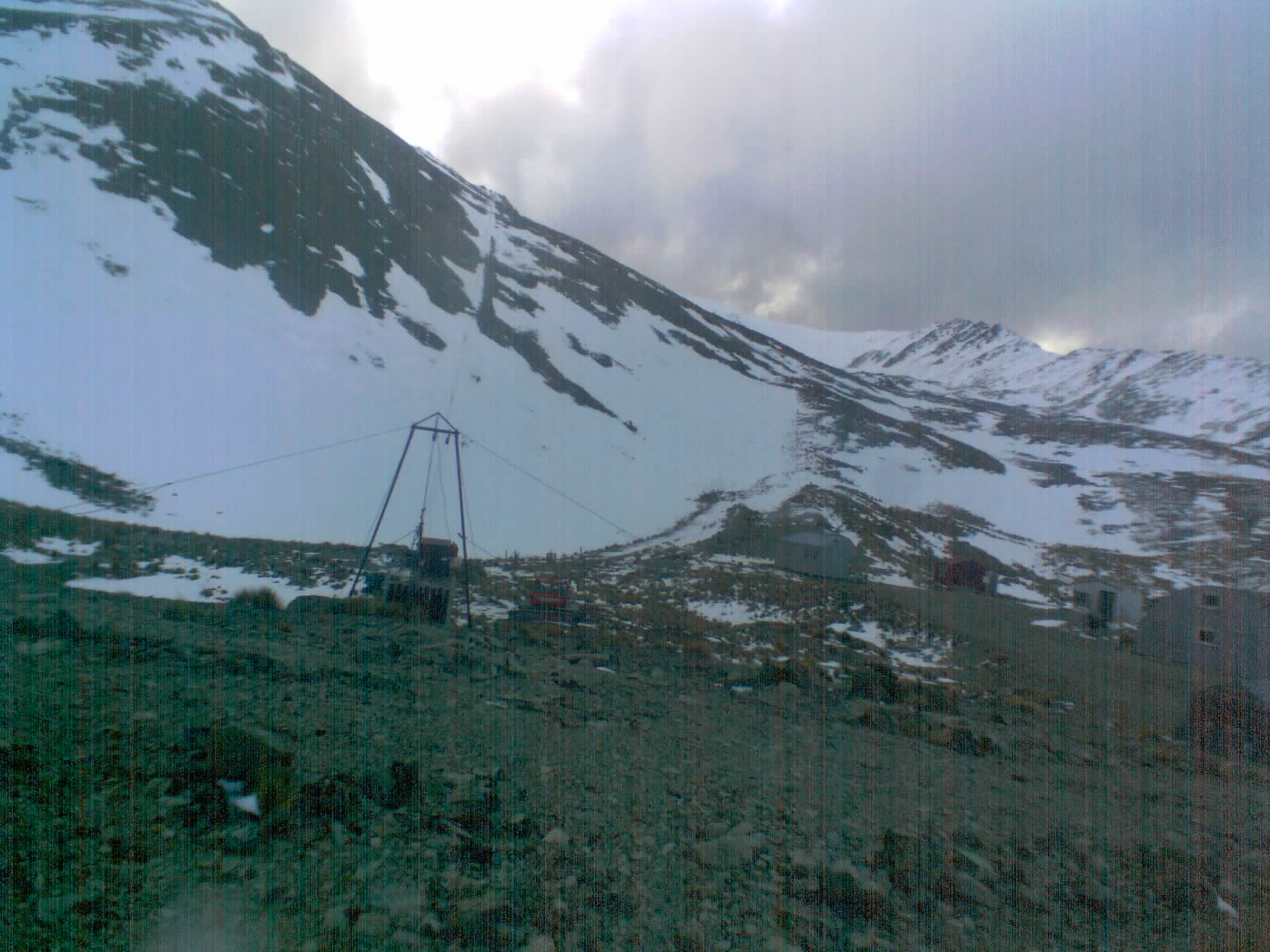 Awakino Main Tow / Field View snow cam captured at 22 September 2026 at 6:07 pm NZST