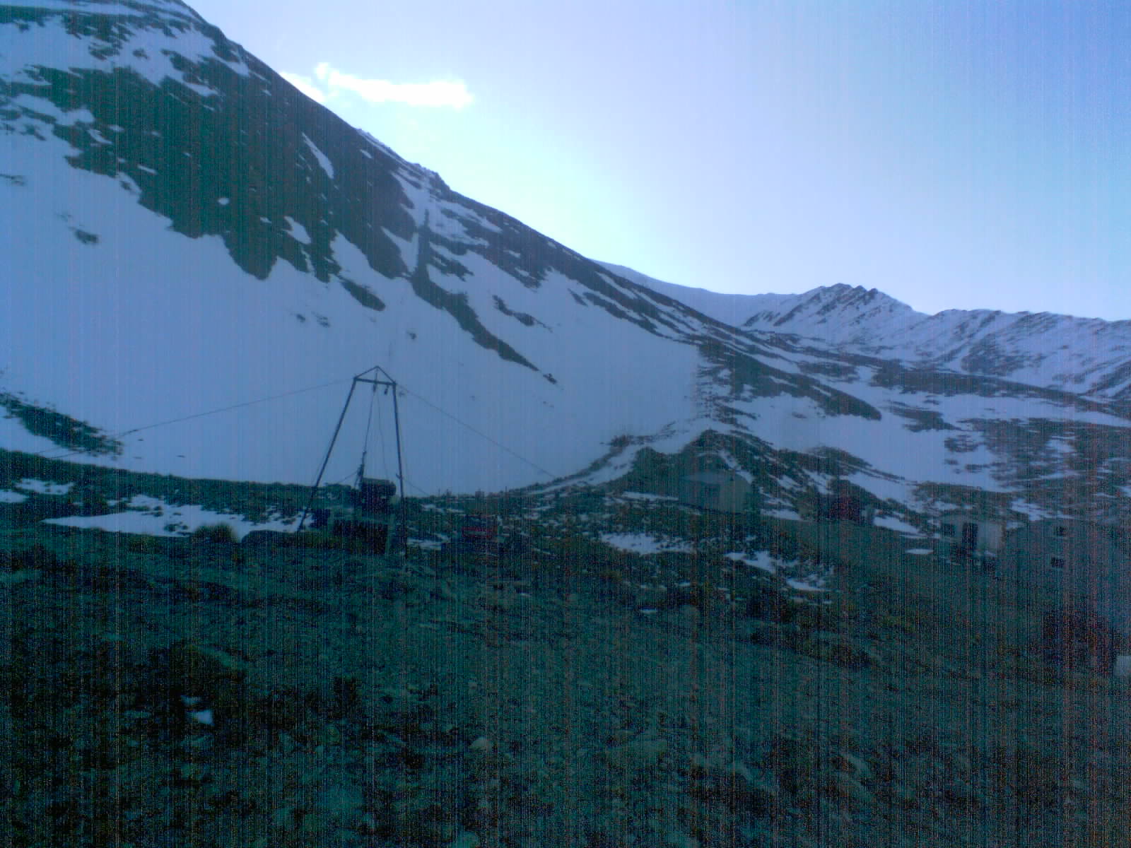 Awakino Main Tow / Field View snow cam captured at 23 September 2026 at 6:02 pm NZST
