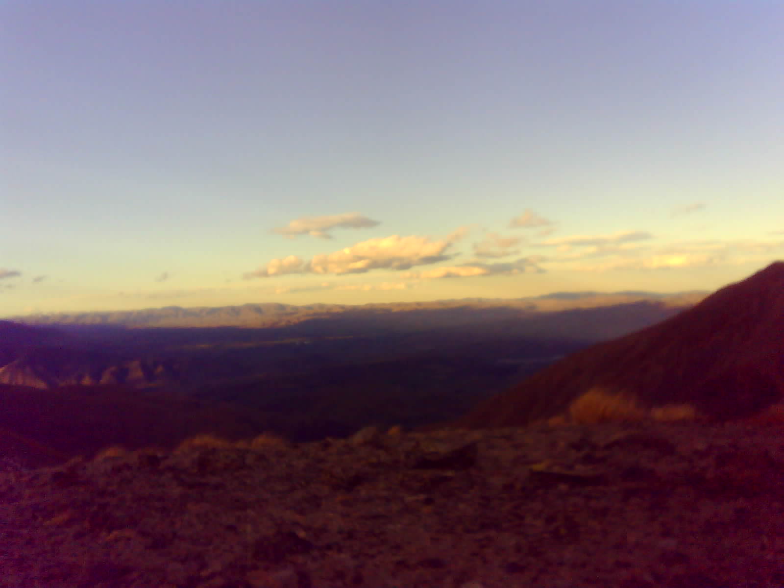 Awakino Waitaki Valley View snow cam captured at 19 September 2026 at 6:02 pm NZST