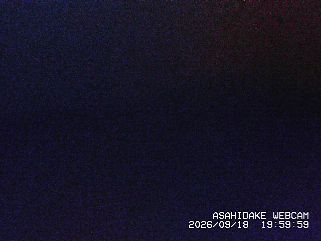Asahidake Asahidake snow cam captured at 18 September 2026 at 10:02 pm GMT+9