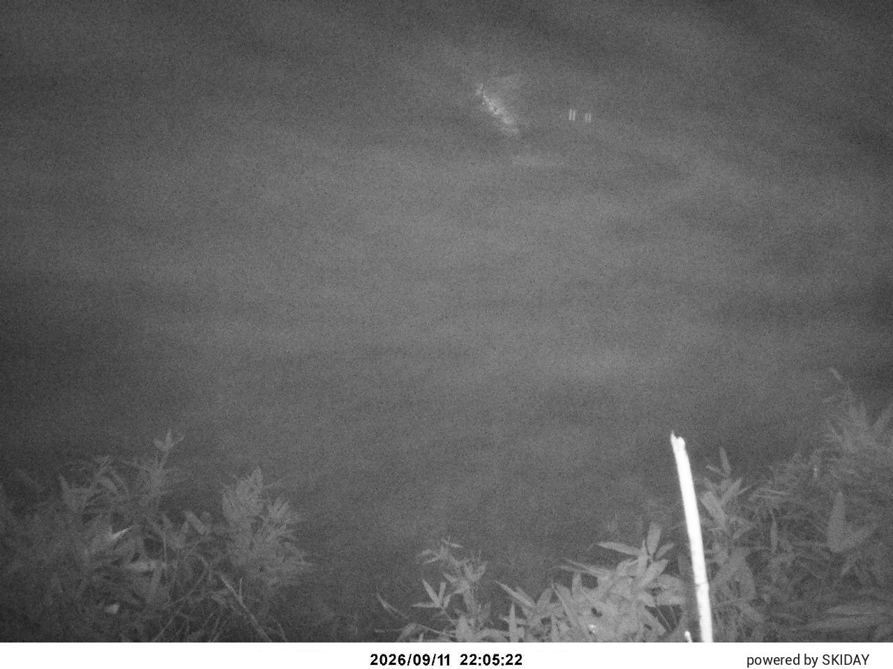 Bibai Kokusetsu Ski Slope snow cam captured at 11 September 2026 at 11:01 pm GMT+9