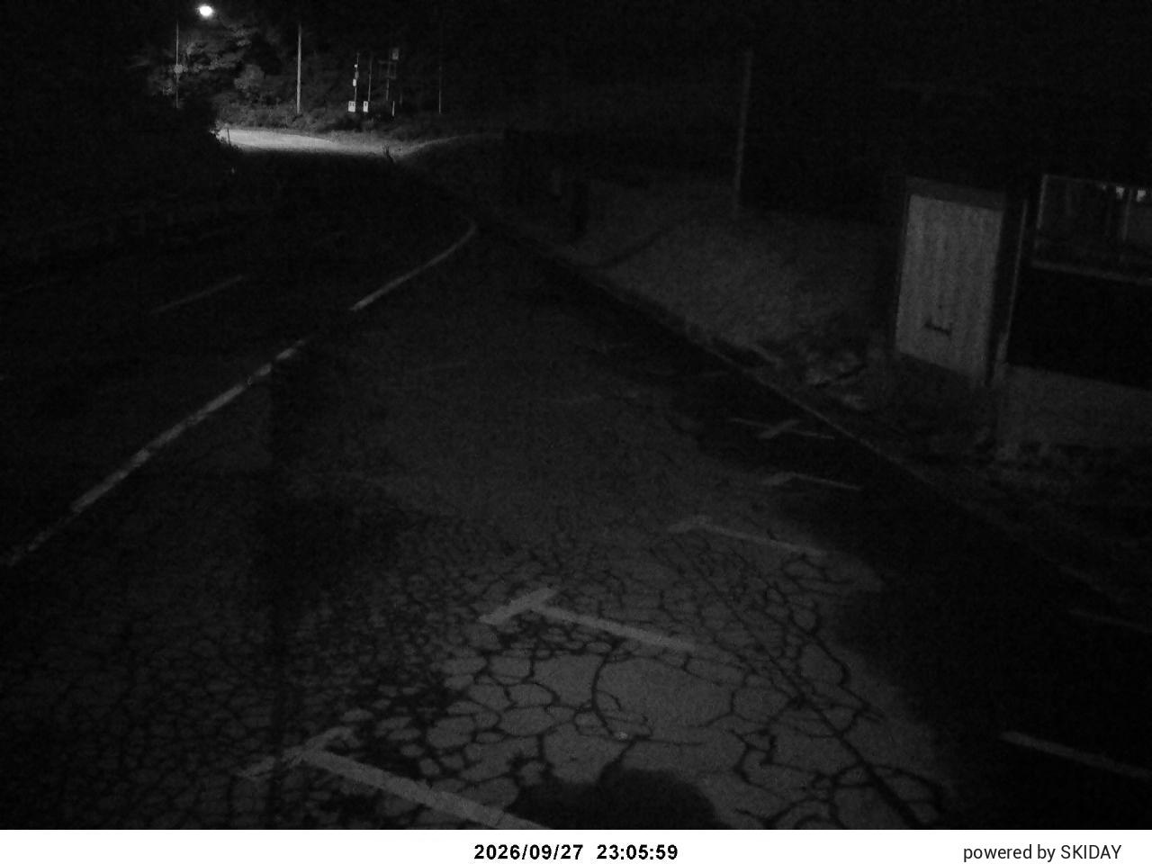 Dynasty Course 2 snow cam captured at 27 September 2026 at 11:37 pm GMT+9