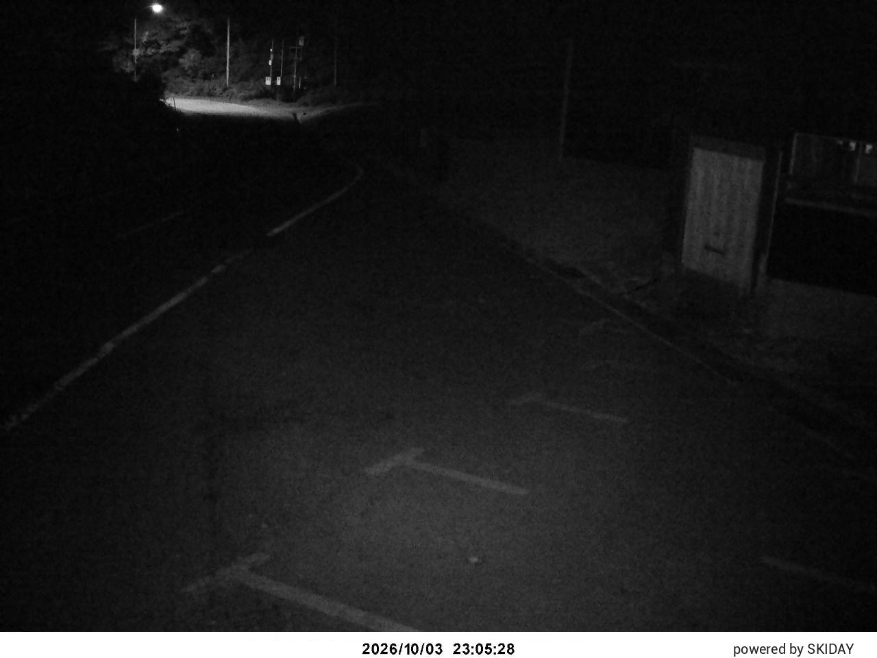 Dynasty Course 2 snow cam captured at 3 October 2026 at 11:28 pm GMT+9