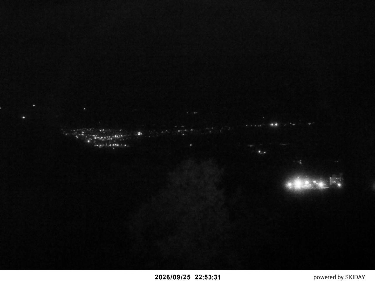 Furano Furano Ropeway Summit snow cam captured at 25 September 2026 at 11:02 pm GMT+9