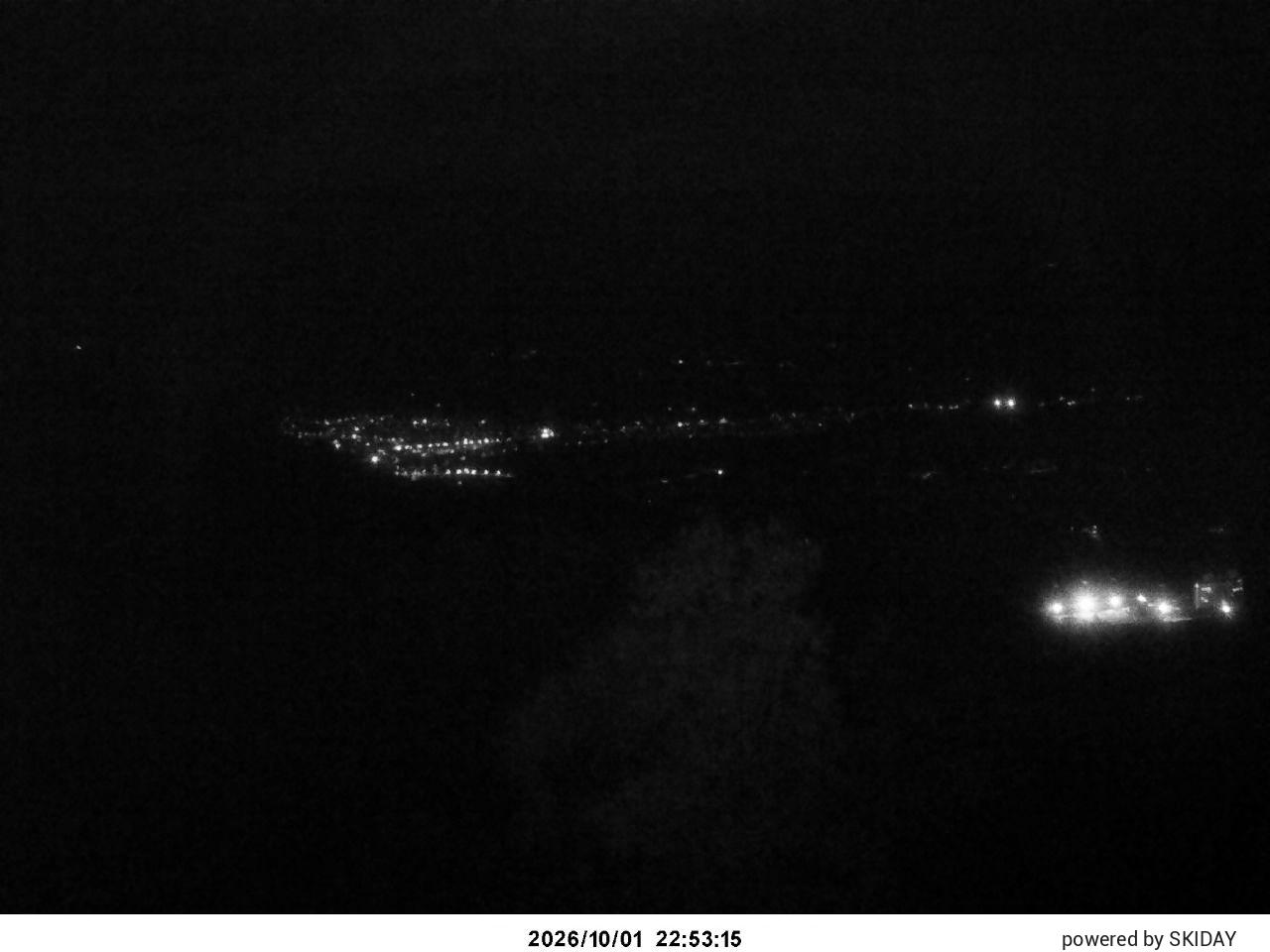 Furano Furano Ropeway Summit snow cam captured at 1 October 2026 at 11:31 pm GMT+9
