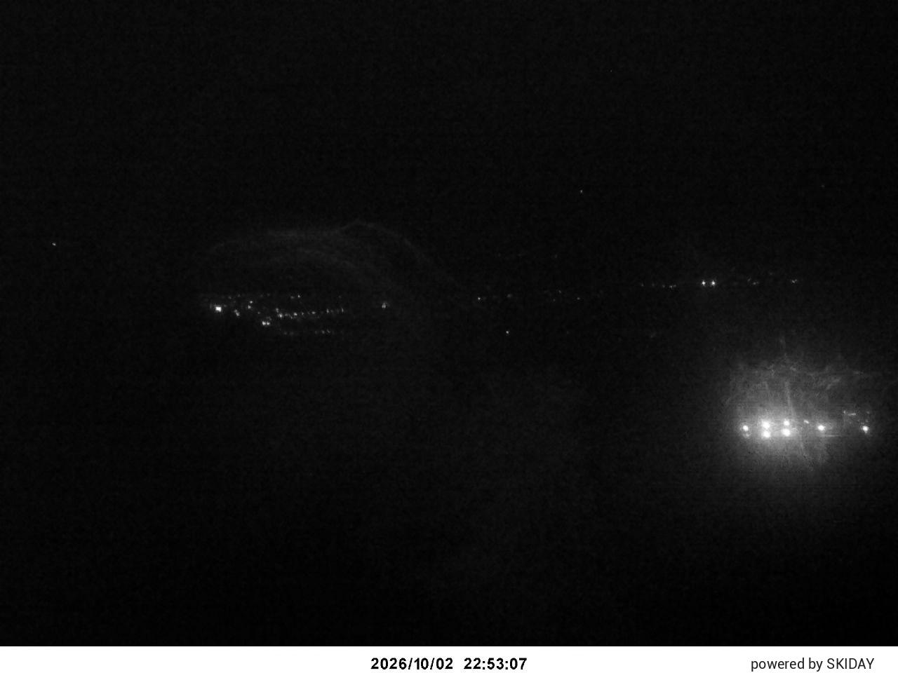 Furano Furano Ropeway Summit snow cam captured at 2 October 2026 at 11:10 pm GMT+9