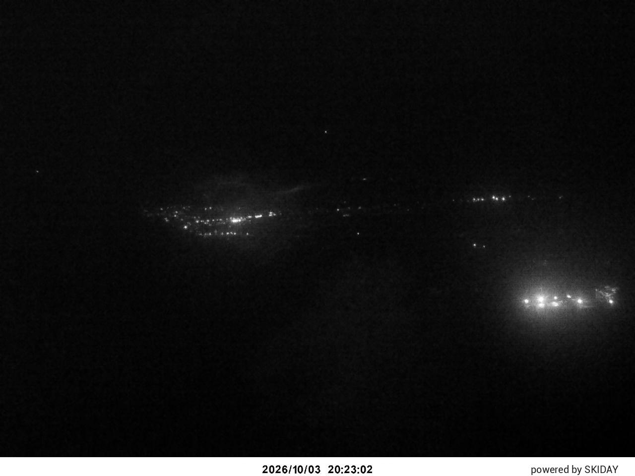 Furano Furano Ropeway Summit snow cam captured at 3 October 2026 at 9:46 pm GMT+9