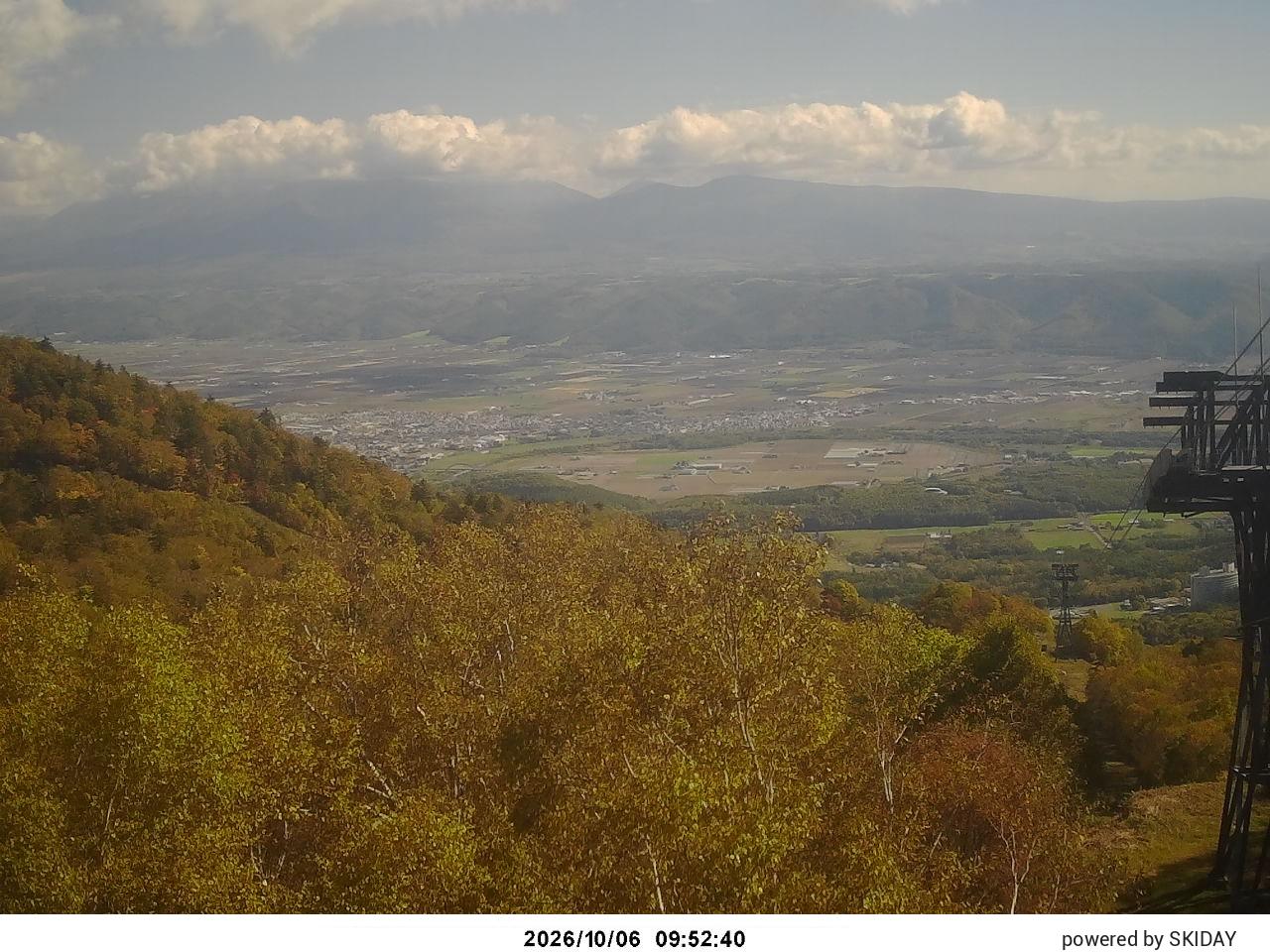Furano Furano Ropeway Summit snow cam captured at 6 October 2026 at 10:55 am GMT+9