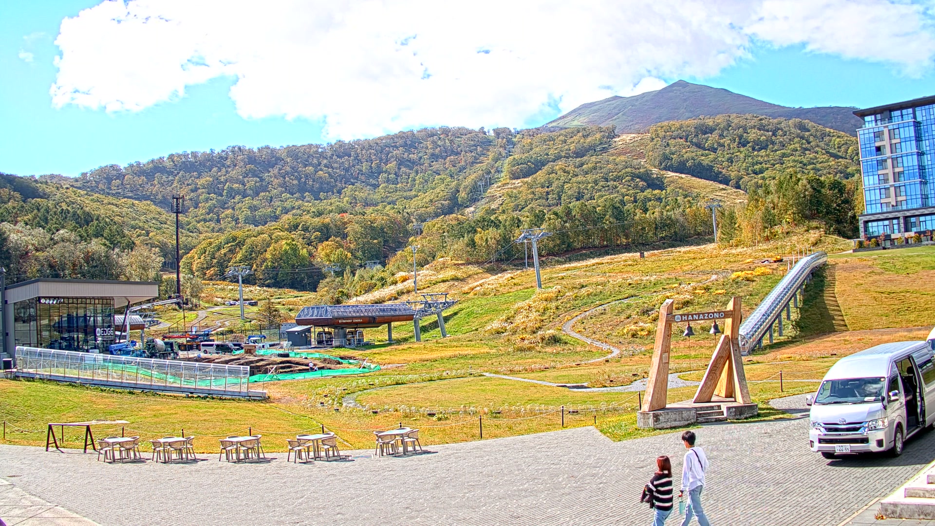Hanazono Niseko Hanazono Resort snow cam captured at 6 October 2026 at 11:07 am GMT+9