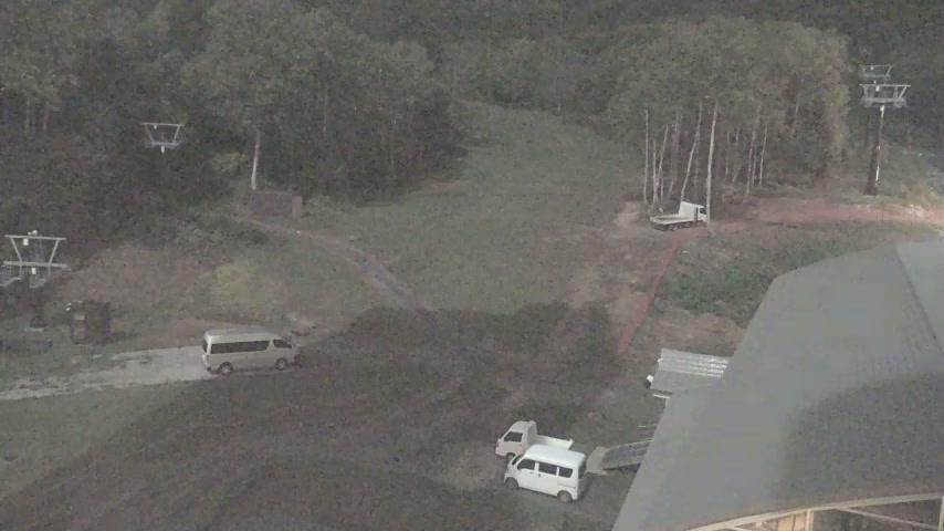 Niseko Village Niseko Gondola Base Station snow cam captured at 26 September 2026 at 11:03 pm GMT+9