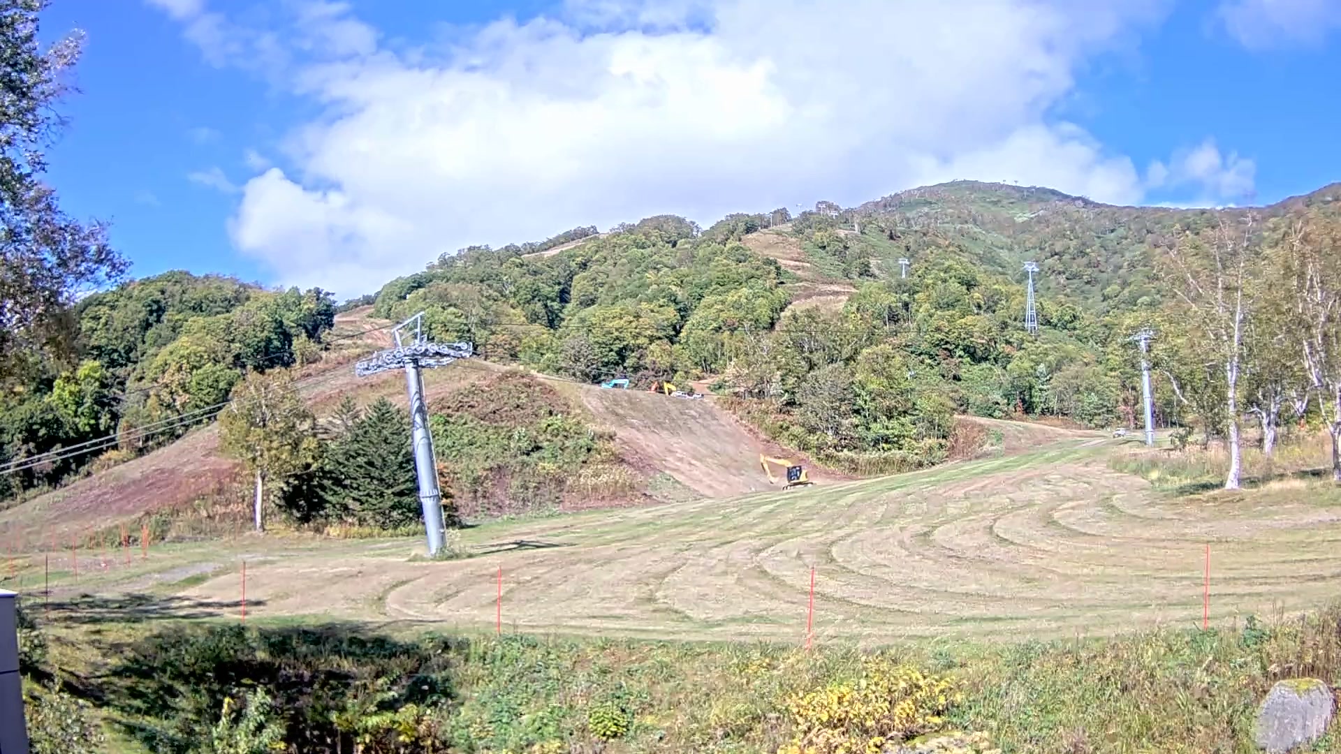 Niseko Village The Green Leaf Adjacent Course snow cam captured at 6 October 2026 at 11:56 am GMT+9