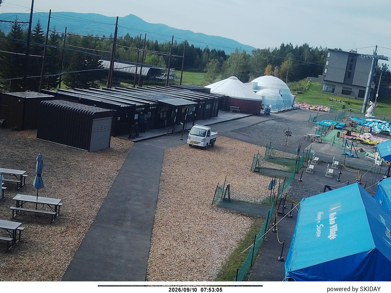 Niseko Village Meter snow cam captured at 10 September 2026 at 11:34 pm GMT+9