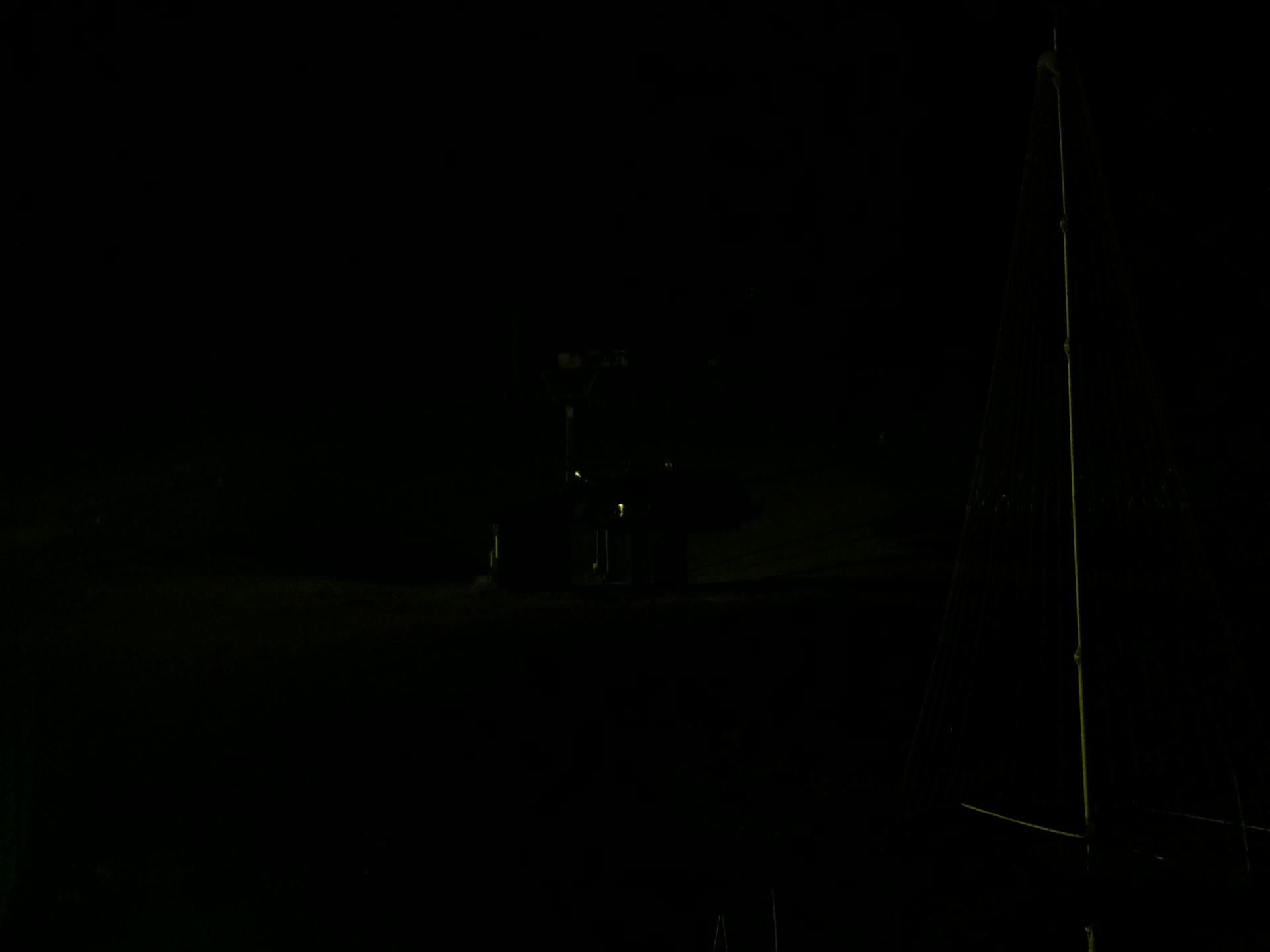 Rusutsu West Mountain snow cam captured at 1 October 2026 at 11:30 pm GMT+9
