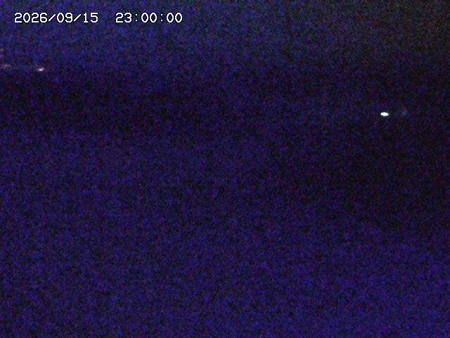 Sapporo Kokusai Peak snow cam captured at 15 September 2026 at 11:59 pm GMT+9