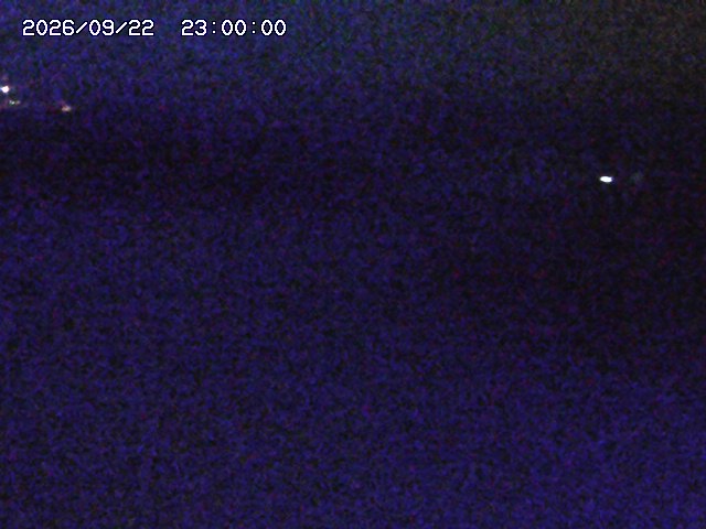 Sapporo Kokusai Peak snow cam captured at 22 September 2026 at 11:08 pm GMT+9