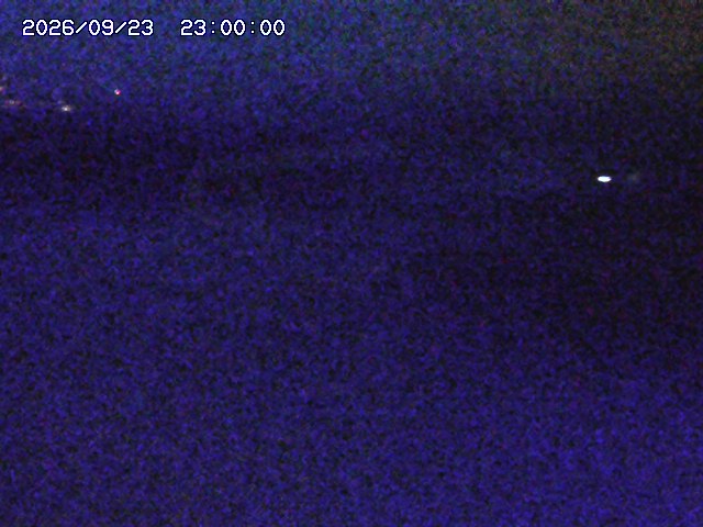 Sapporo Kokusai Peak snow cam captured at 23 September 2026 at 11:32 pm GMT+9