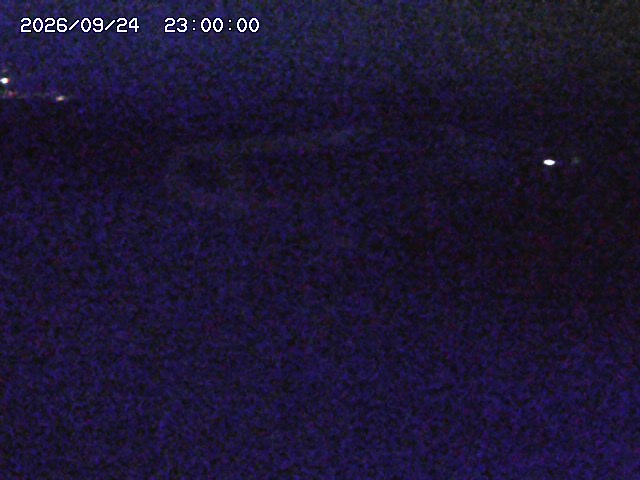 Sapporo Kokusai Peak snow cam captured at 24 September 2026 at 11:17 pm GMT+9