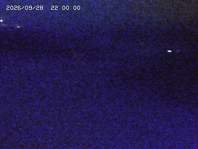 Sapporo Kokusai Peak snow cam captured at 28 September 2026 at 11:03 pm GMT+9
