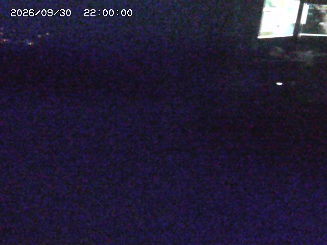 Sapporo Kokusai Peak snow cam captured at 30 September 2026 at 10:58 pm GMT+9