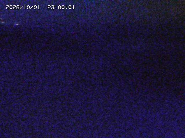 Sapporo Kokusai Peak snow cam captured at 1 October 2026 at 11:30 pm GMT+9