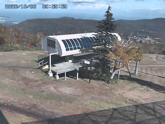 Sapporo Kokusai Peak snow cam captured at 6 October 2026 at 10:55 am GMT+9