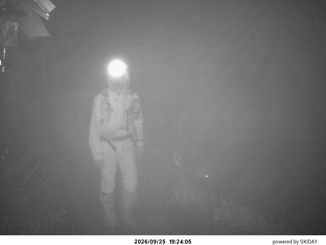 Aomori Spring Snow Depth Gauge snow cam captured at 25 September 2026 at 8:45 pm GMT+9