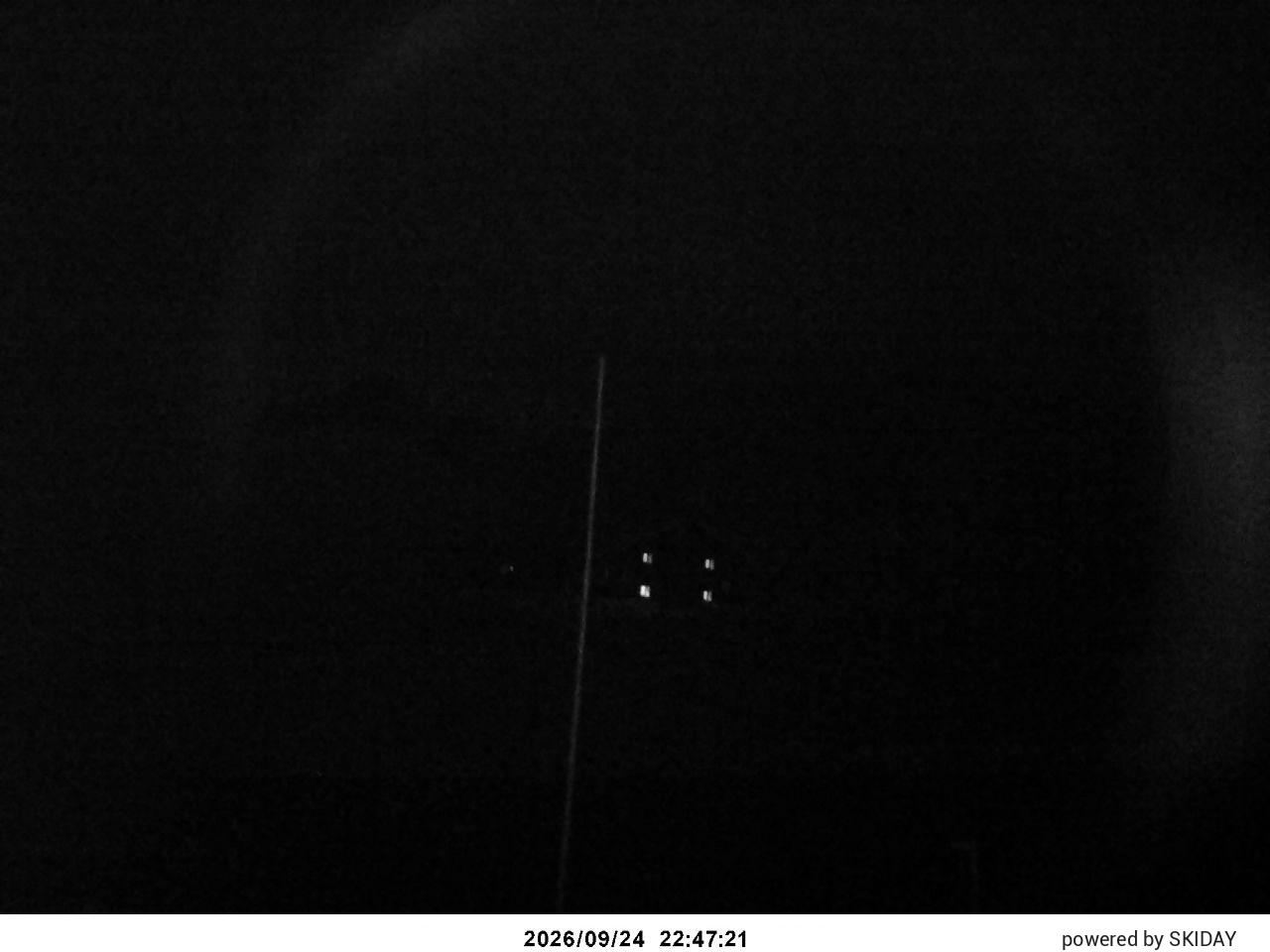 Appi Kogen Base Snow-Depth Gauge Timelapse snow cam captured at 24 September 2026 at 11:24 pm GMT+9