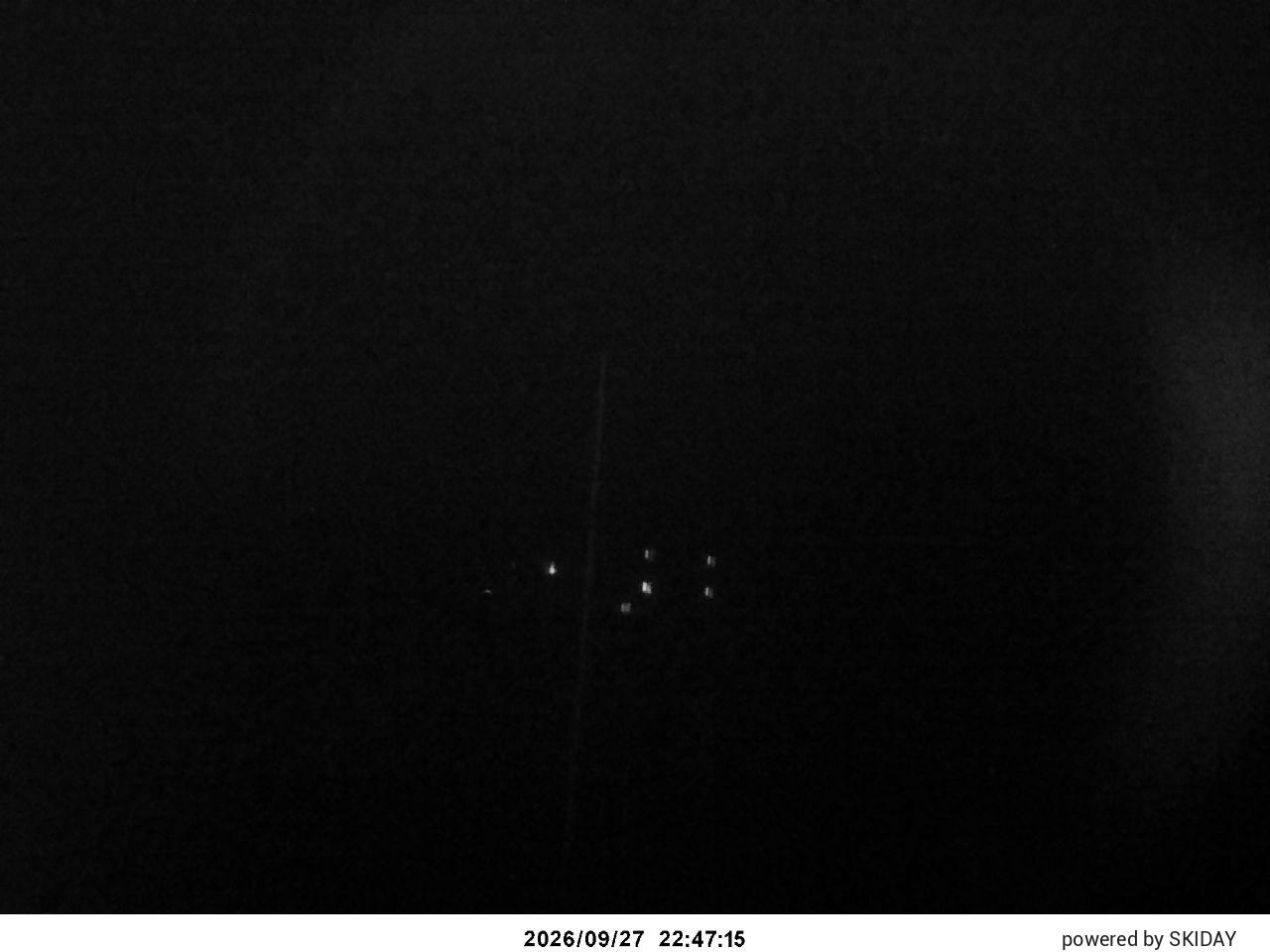 Appi Kogen Base Snow-Depth Gauge Timelapse snow cam captured at 27 September 2026 at 11:37 pm GMT+9