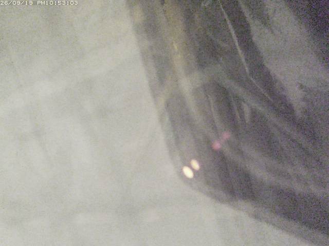 Okunakayama Cam snow cam captured at 19 September 2026 at 11:37 pm GMT+9