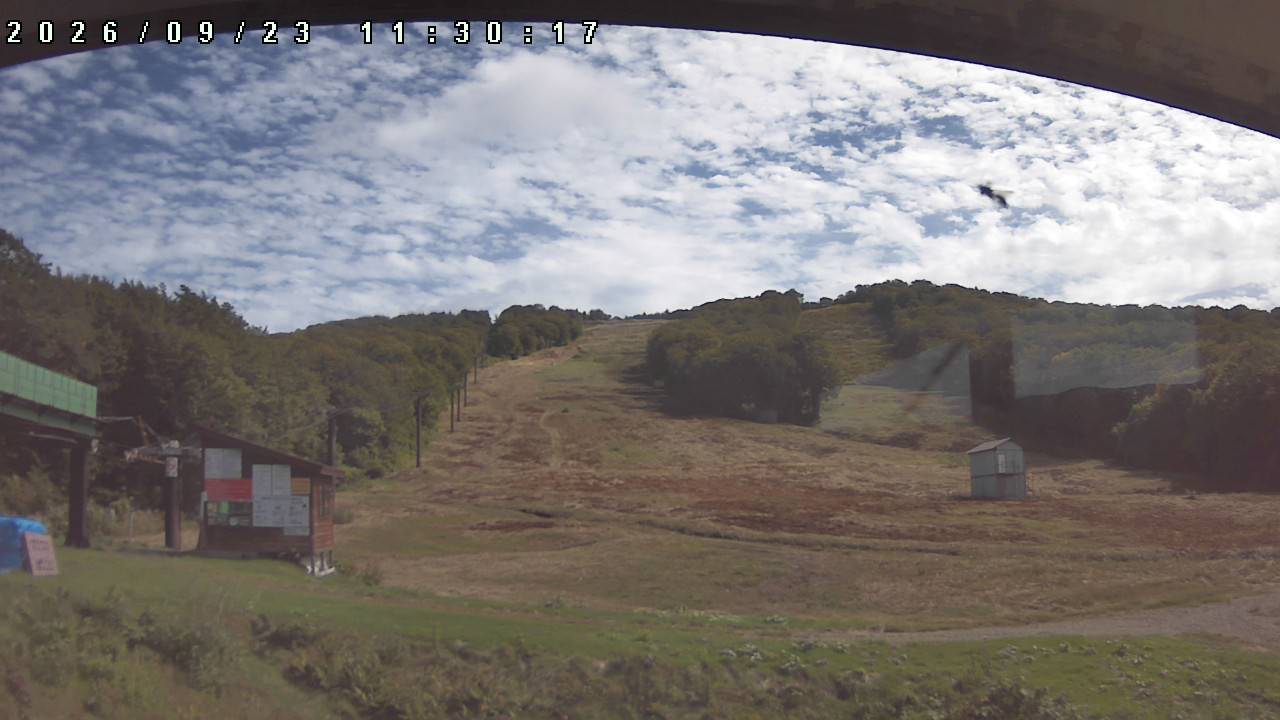 Akita Hachimantai Cam1 snow cam captured at 23 September 2026 at 12:55 pm GMT+9