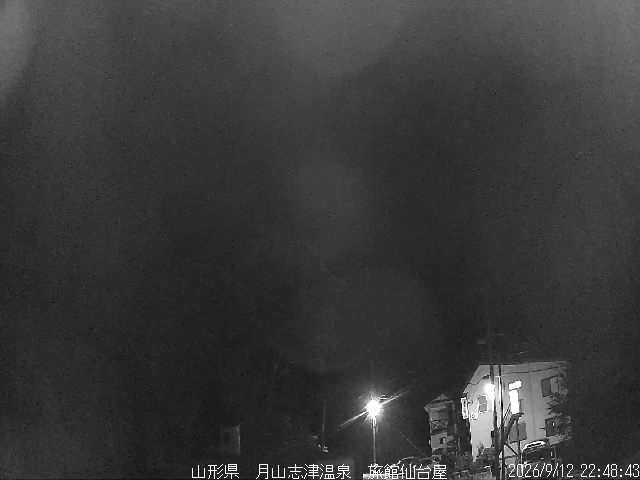 Gassan Gassan snow cam captured at 12 September 2026 at 11:26 pm GMT+9