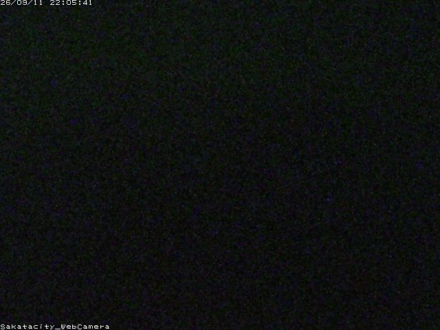 Matsuyama Cam1 snow cam captured at 11 September 2026 at 11:02 pm GMT+9