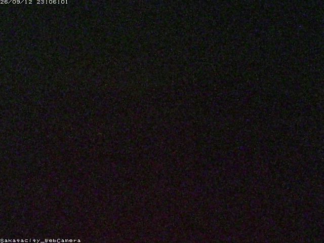 Matsuyama Cam1 snow cam captured at 12 September 2026 at 11:26 pm GMT+9