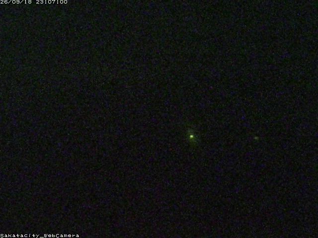Matsuyama Cam1 snow cam captured at 18 September 2026 at 11:08 pm GMT+9