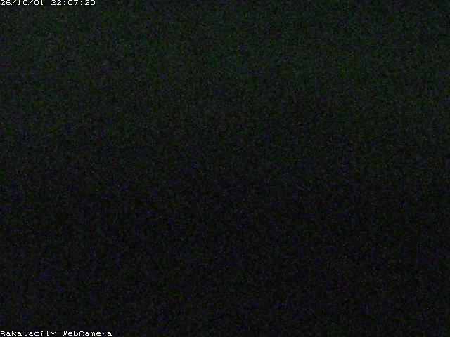Matsuyama Cam1 snow cam captured at 1 October 2026 at 11:00 pm GMT+9