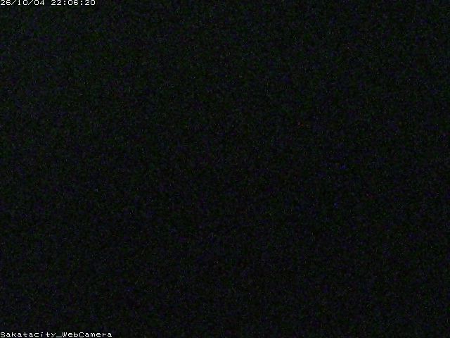 Matsuyama Cam1 snow cam captured at 4 October 2026 at 11:05 pm GMT+9