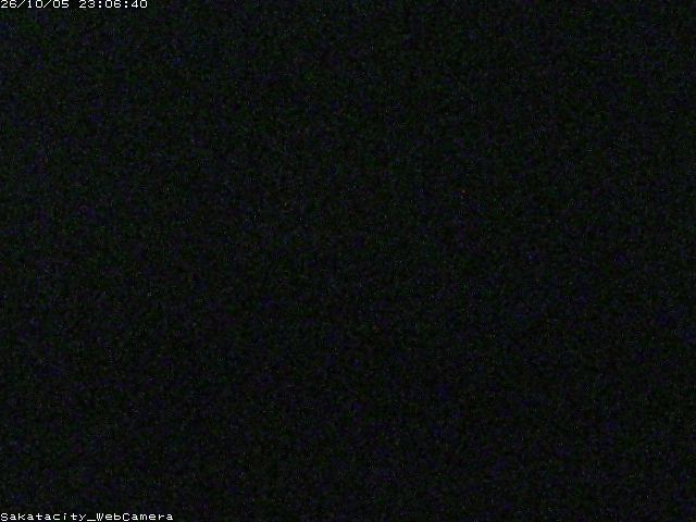 Matsuyama Cam1 snow cam captured at 5 October 2026 at 11:31 pm GMT+9